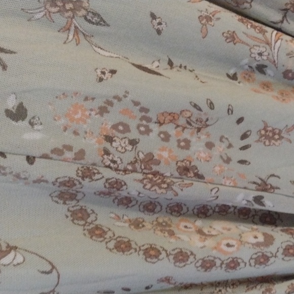 Cato est. 1948 sea green and light brown dress women's size L - Picture 8 of 9